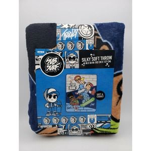 Sub Surf Silky Soft Throw Blanket 40" X 50"